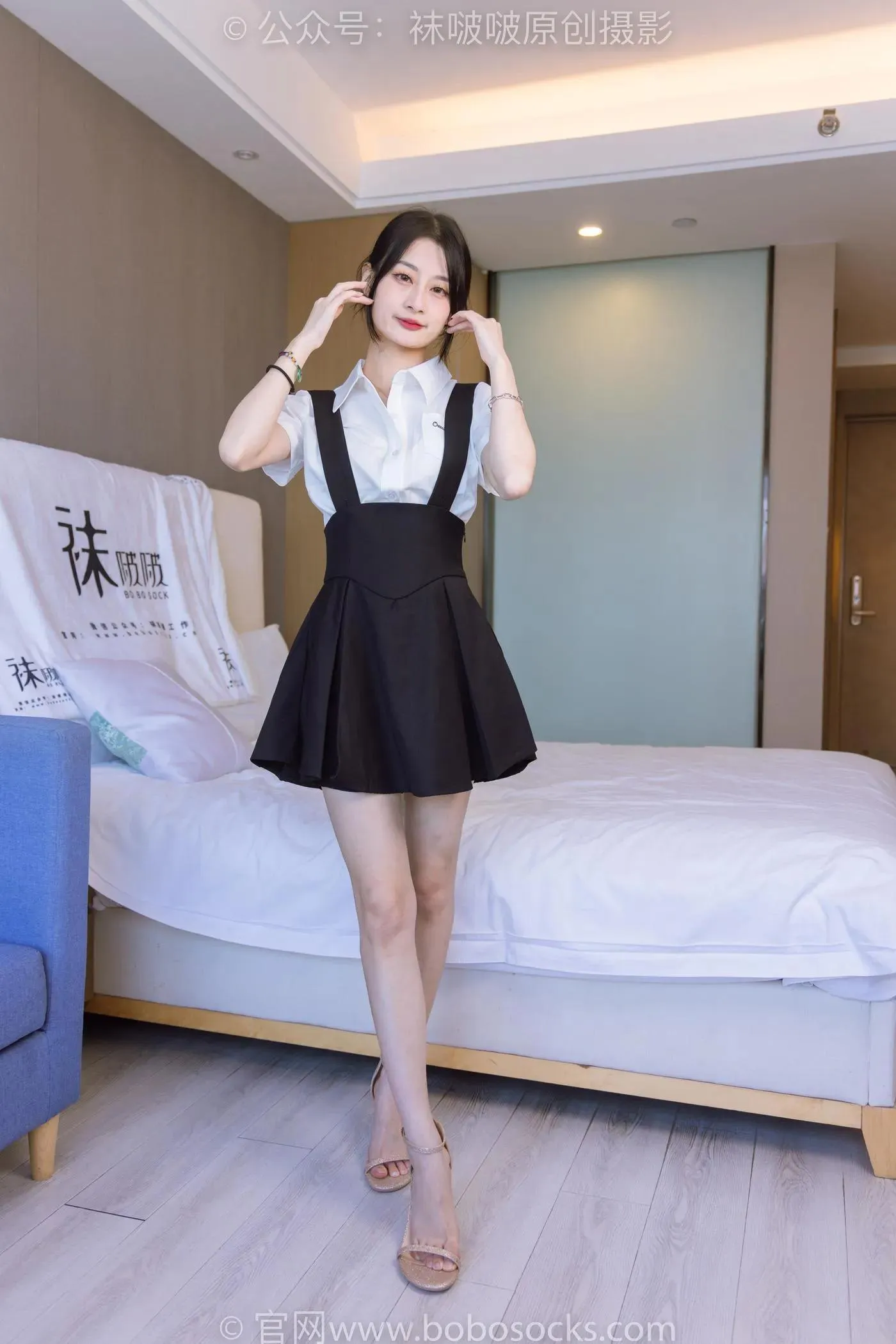 [BoBoSocks袜啵啵]NO.180 苏苏-高跟鞋、肉丝、裸足、踩酸奶剧情 [161P]插图2